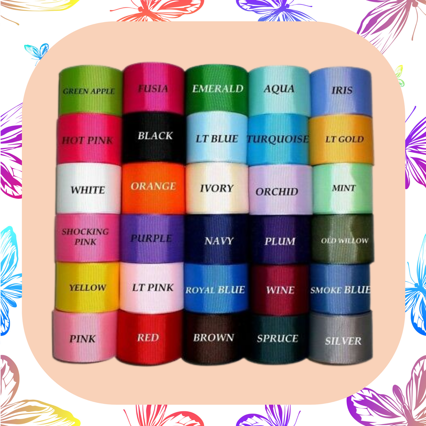 Grosgrain Ribbon Trimmed TuTu Anklets