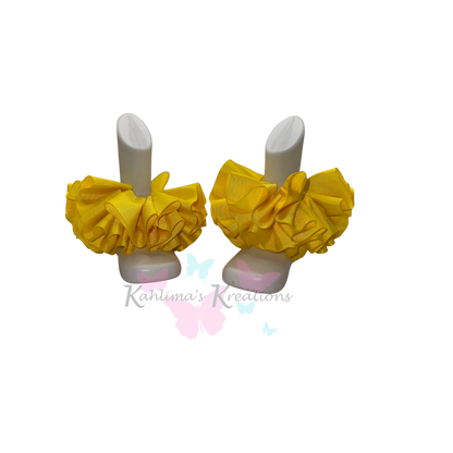 Grosgrain Ribbon Trimmed TuTu Anklets