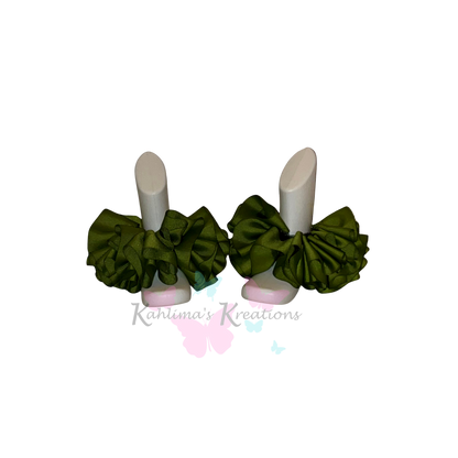 Grosgrain Ribbon Trimmed TuTu Anklets