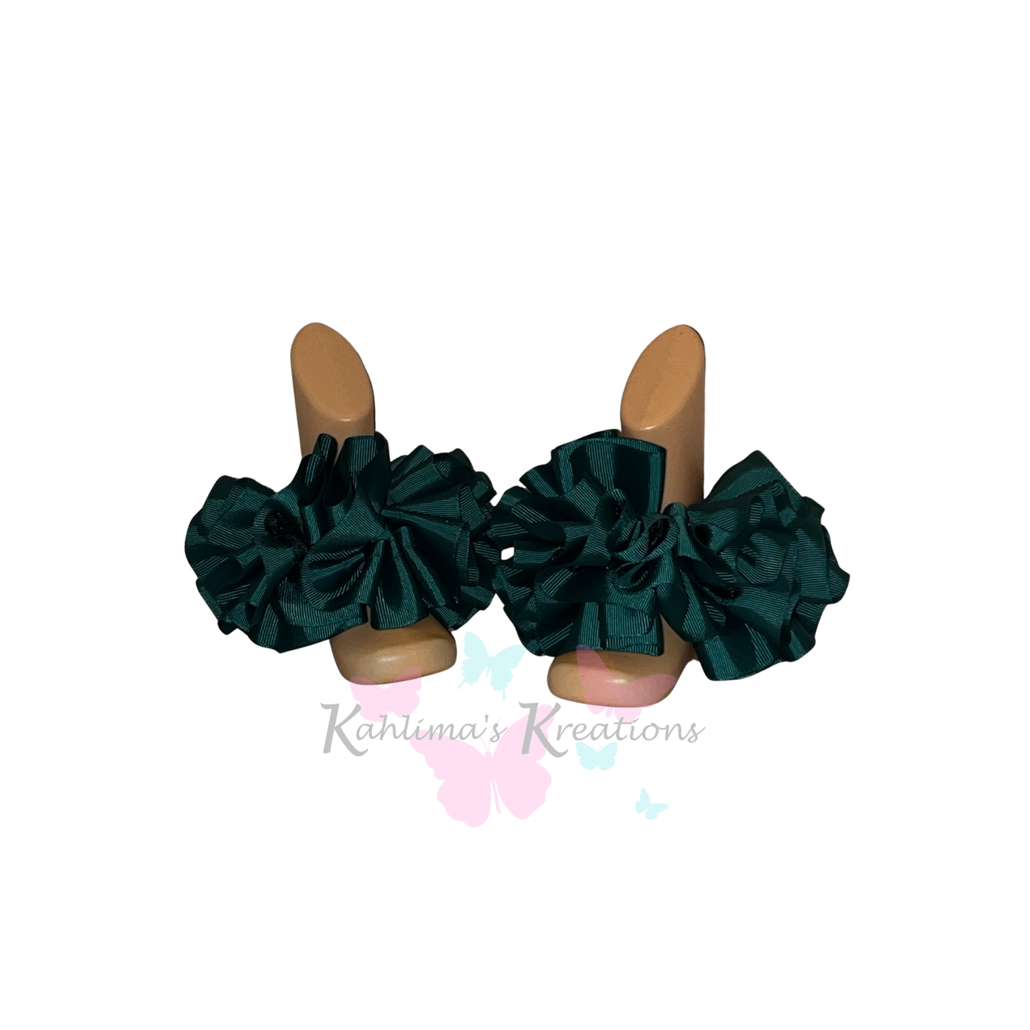 Grosgrain Ribbon Trimmed TuTu Anklets